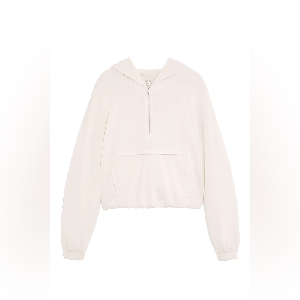 EUC OYHSO CREAM WHITE HOODIE